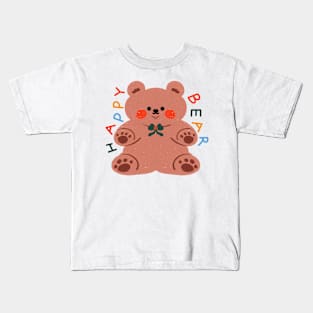 HAPPY BEAR Kids T-Shirt